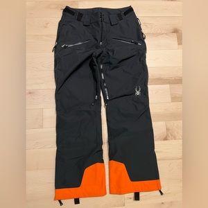 Spyder Thinsulate Snowboard pants - black - Medium - preowned